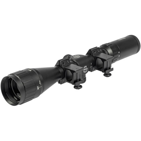 Прицел оптический Hawke Fast Mount 3-9x40 AO сетка Mil Dot. Кольца на Weaver