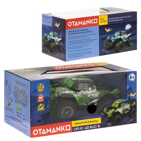 Машинка OTAMANKO Скоростной вездеход OFF-ROAD RACER Зеленый