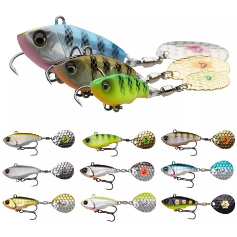 Тейл-спиннер Savage Gear Fat Tail Spin 80mm 24.0g Dirty Roach