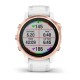 Смарт-часы Garmin fenix 6S Pro розово-золотистые с белым ремешком