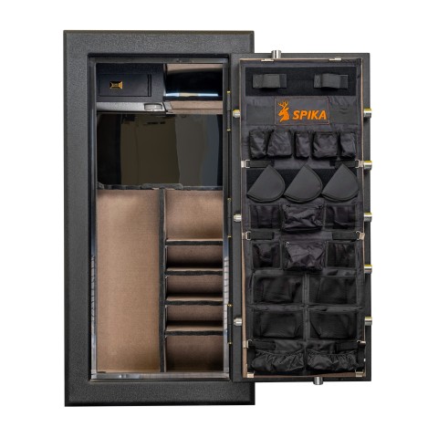 Сейф збройовий SPIKA PREMIUM з захистом від вогню, D-клас, великий, 150х76,2х61 см, 400 кг
