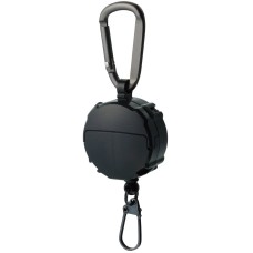 Ретривер DaiichiSeiko Carabiner Reel + Micro Case ц:black