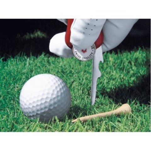 Ніж Victorinox Golftool 91мм,10функ,черв.проз