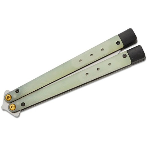 Ніж Benchmade Necron, balisong, jade G10, 99