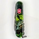 Ніж Victorinox Huntsman Zodiac 91мм,15функ ,Зелений дерев'яний дракон