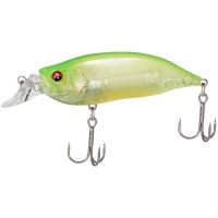 Воблер Megabass I x I Shad Type-R SF 57mm 7.0g Clear Lime Chart