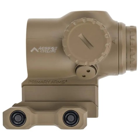 Приціл Primary Arms SLx 1x, MicroPrism, ACSS Cyclops Gen 2 (Red) flat dark earth