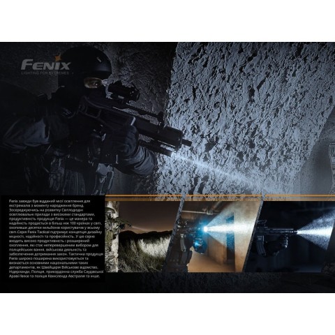 Ліхтар ручний Fenix TK16 V2.0, зелений