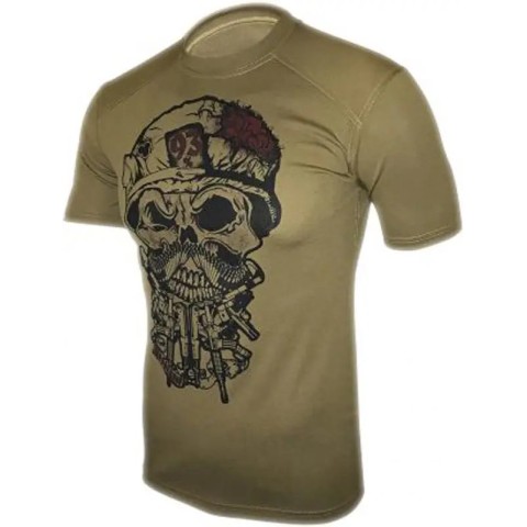 Футболка Kramatan 93% Скрытый Враг Tactical Design XXL Coyote