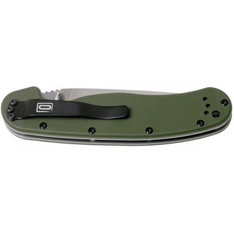 Нож Ontario Knife RAT I Linerlock ц:foliage green