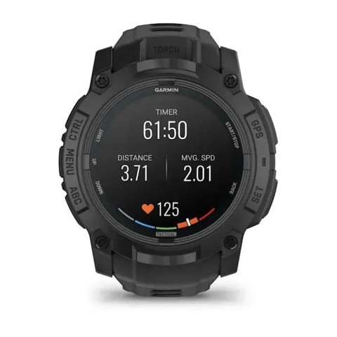 Garmin Instinct 3 (50 мм) AMOLED Tactical Edition чёрный