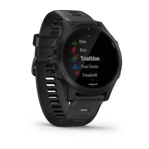 Смарт-годинник Garmin Forerunner 945 з чорним ремінцем
