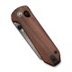 Ніж складаний кишеньковий Civivi Yonder, (7.3 см) Damascus / Guibourtia Wood