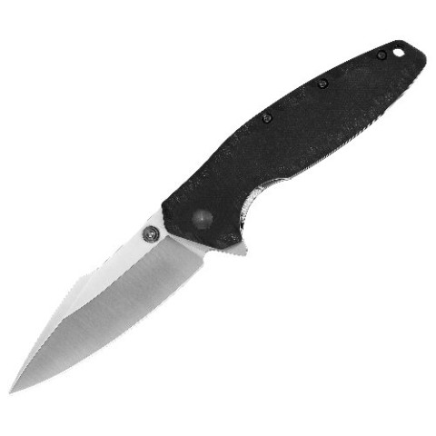 Ніж складаний туристичний Ruike P843-B, (9 см) 12C27 / G10 чорний