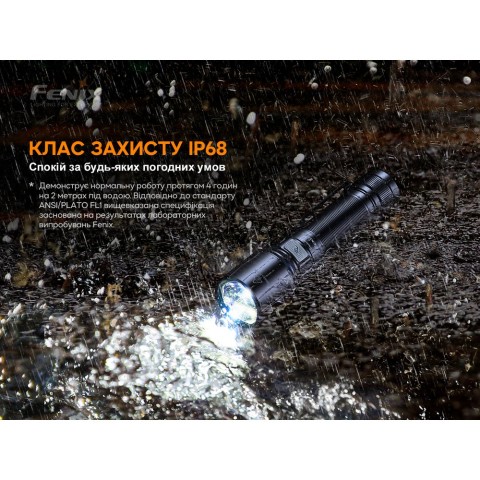 Ліхтар ручний Fenix C6V3.0 помаранчевий | Лімітована серія