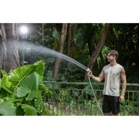 Душ портативний з насосом на акумуляторі Flextail Max Shower із чохлом, білий