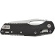 Нож Microtech MSI SW Serrated Fluted G-10 Black