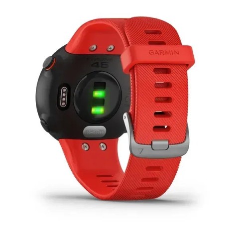 Смарт-годинник Garmin Forerunner 45 з червоним ремінцем