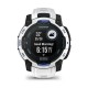 Смарт-часы Garmin Instinct 3 (45 мм) Solar белый камень/белый/синяя молния