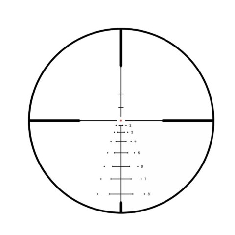 Приціл оптичний Bushnell R5 3-9x50 сітка DOA-LRH800 з підсвічуванням