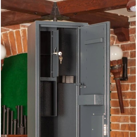 Сейф збройовий ШОС-1250, антрацитово-сірий