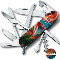 Ніж Victorinox Huntsman Zodiac 91мм,15функ ,Барвиста кобра