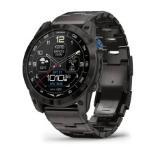 Garmin D2 Mach 1 Pro — авиационные смарт-часы с титановым браслетом