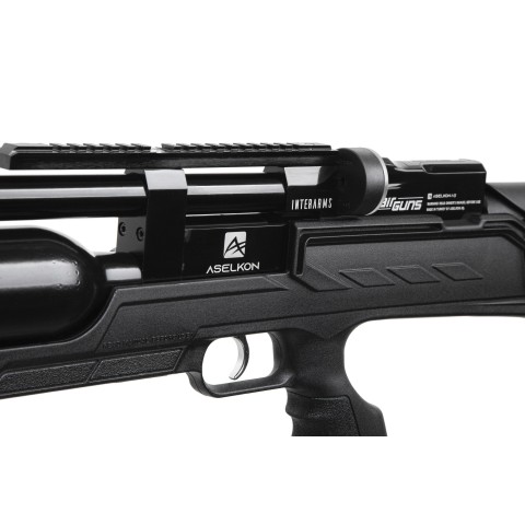 Пневматическая Редукторная PCP винтовка  Aselkon MX8 Evoc Black  кал. 4.5