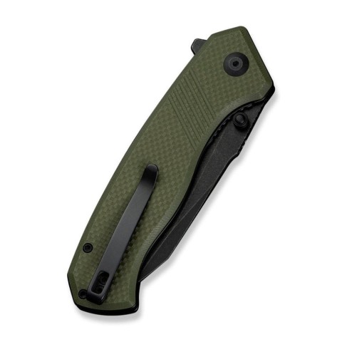 Ніж складаний туристичний Civivi Placoid, (9.3 см) 14C28N / G10 темно-зелений