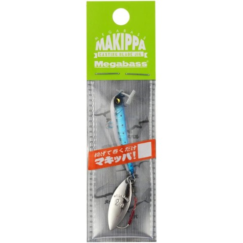 Тейл-спиннер Megabass Makippa 3.0g Iwashi