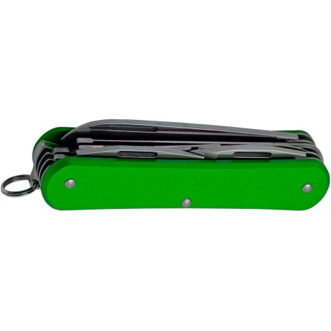 Нож многофункциональный Fox Vulpis Aluminium OD Green. 5 инструментов
