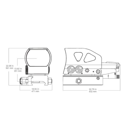 Приціл коліматорний Vector Optics Z4 1x23х34