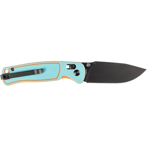 Ніж CJRB Shale Black Blade, AR-RPM9, G10 blue/orange