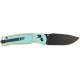 Ніж CJRB Shale Black Blade, AR-RPM9, G10 blue/orange