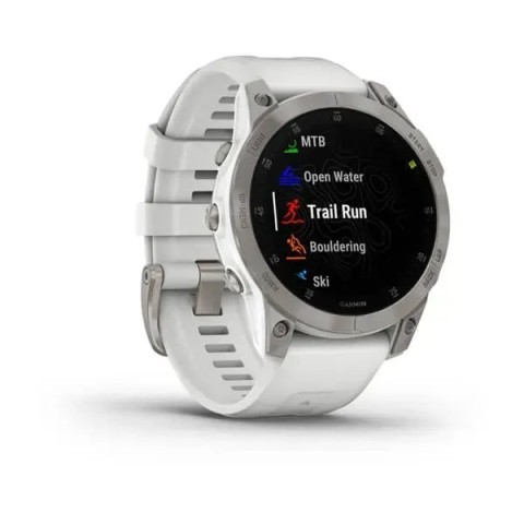 Смарт-годинник Garmin epix Gen 2 Sapphire білий титановий