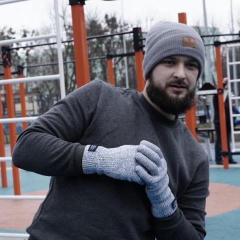 Рукавички водонепроникні Dexshell Techshield, p-p M, з білими пальцями