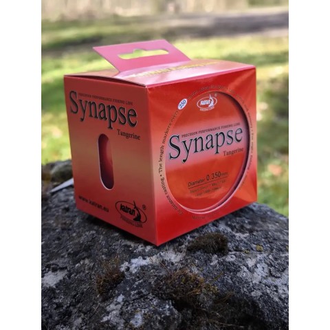 Леска Katran Synapse Tangerine 1000m (red-orange) 0.309mm 15.45lb/7.01kg