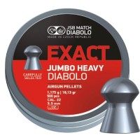 Кулі пневматичні JSB Diabolo Exact Jumbo Heavy 5,52 мм 1,175 гр. (250 шт / уп ) (546287-250)