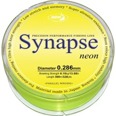 Леска Katran Synapse Neon 300m (neon-yellow) 0.286mm 13.55lb/6.15kg