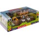 Ігровий набір OTAMANKO Веселий хутір (трактор з причепом, фермер з вівцями і курками) разноцветный