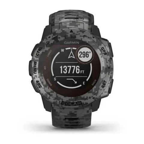 Смарт-годинник Garmin Instinct Solar Camo Edition Graphite