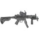 Потиличник FAB для прикладів GL-SHOCK, GL-MAG, GK-MAG, чорний