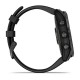 Смарт-часы Garmin fenix 7X Sapphire Solar карбоново-серые титановые DLC с черным ремешком