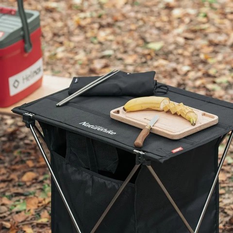 Cтіл розкладний Naturehike  NH20JJ020,1680D Oxford / алюміній, Розмір L, бежевий