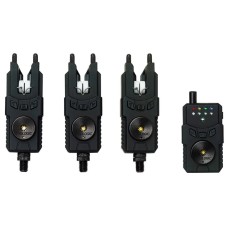 Набор сигнализаторов Prologic Custom SMX MKII Bite Alarms Set 3+1 red/green/yellow