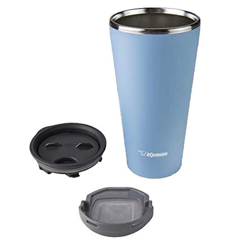Термостакан ZOJIRUSHI SX-FSE45AJ с ситечком 0.45 л ц:голубой