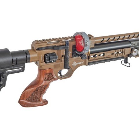 Гвинтівка пневматична Optima Factor Sniper S PCP 4,5 мм FDE
