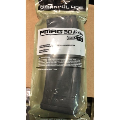Магазин Magpul PMAG 30 AR/M4 GEN M2 MOE 5.56x45