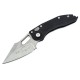 Ніж Microtech Stitch S/E Stonewash Standard Black