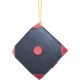 Мишень для стрельбы Yate Cube Polimix 4. 30x30x30 см. 40 lbs Black / Red